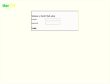 Tablet Screenshot of mailadmin.thornet.co.uk